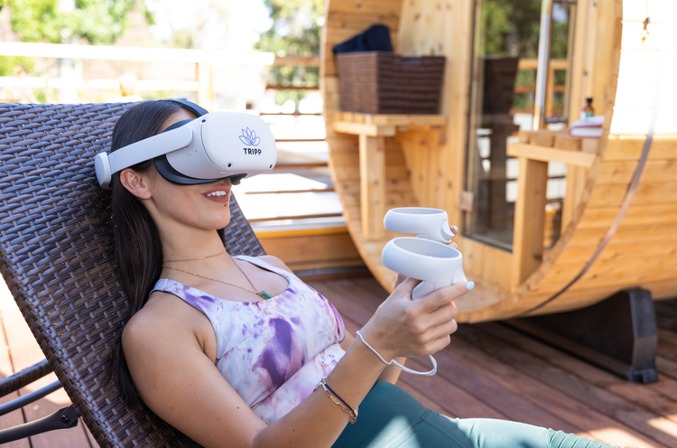 Virtual Reality Relaxation Experience at the Soul Spa