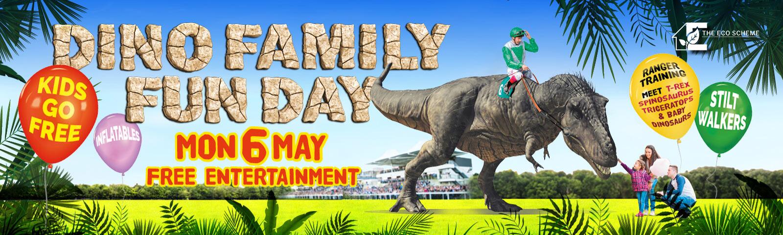 Dinosaur Family Fun Day at Bath Racecourse