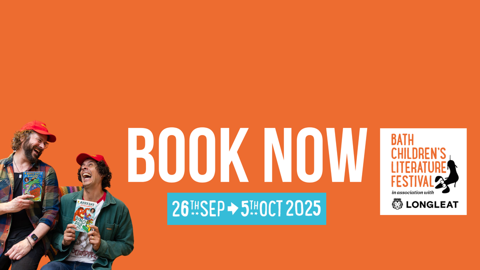 Book Now Bath Children's Literature Festival 2025 banner