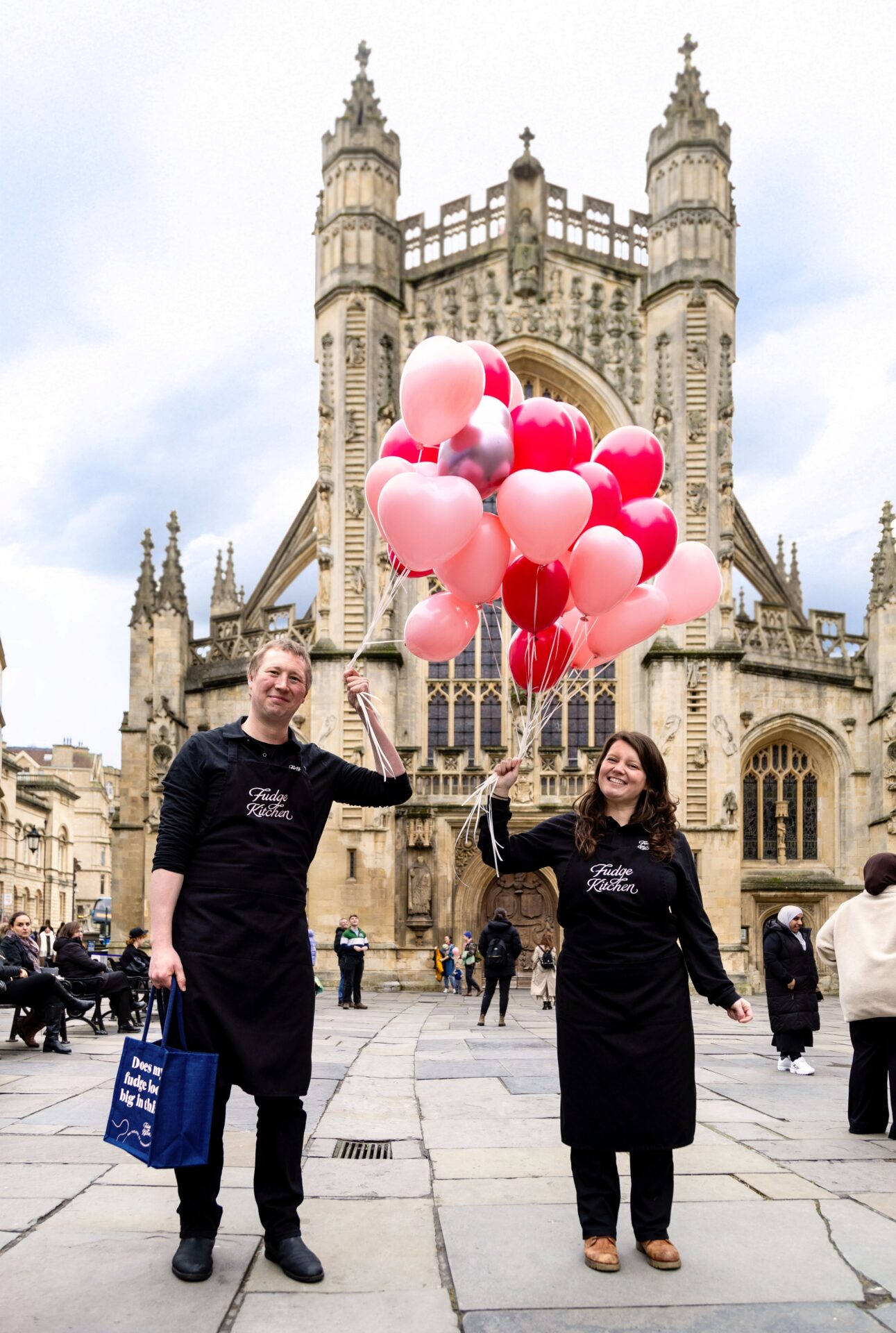 Fudge is in the air!