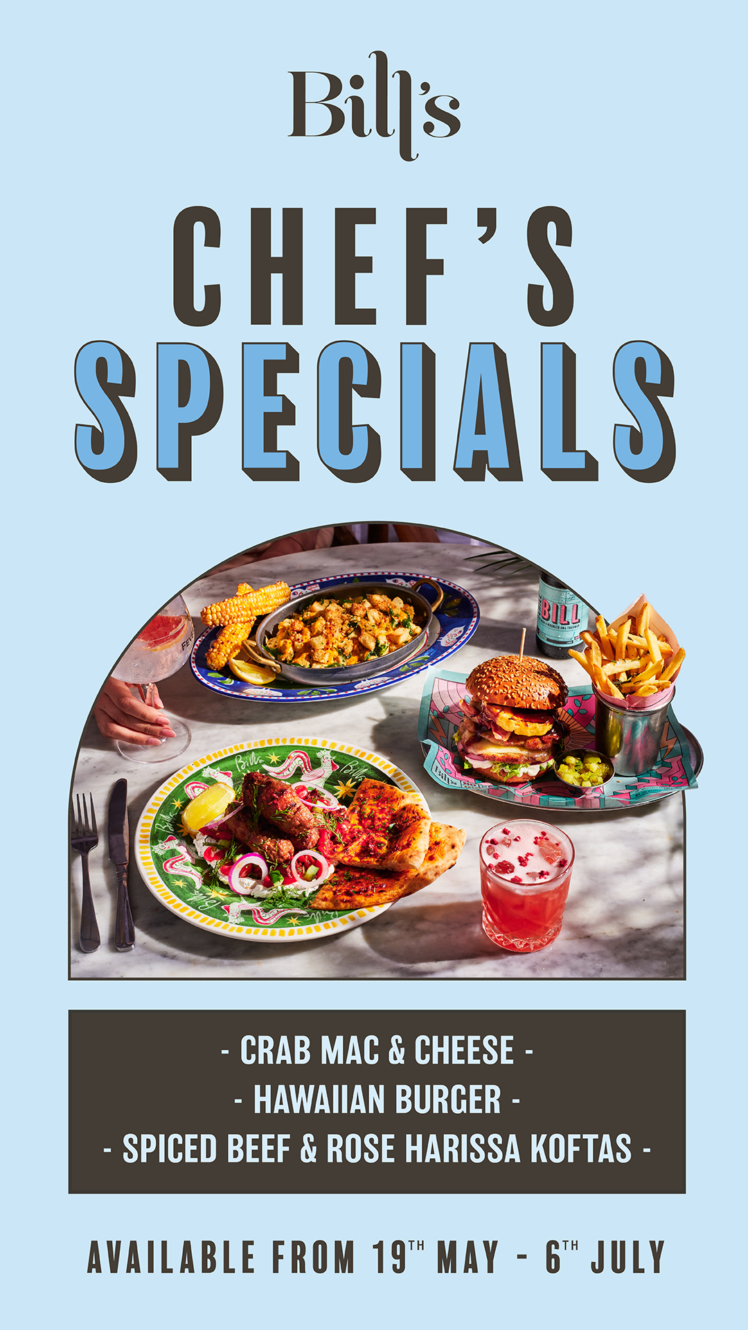 Chef's Specials at Bill's