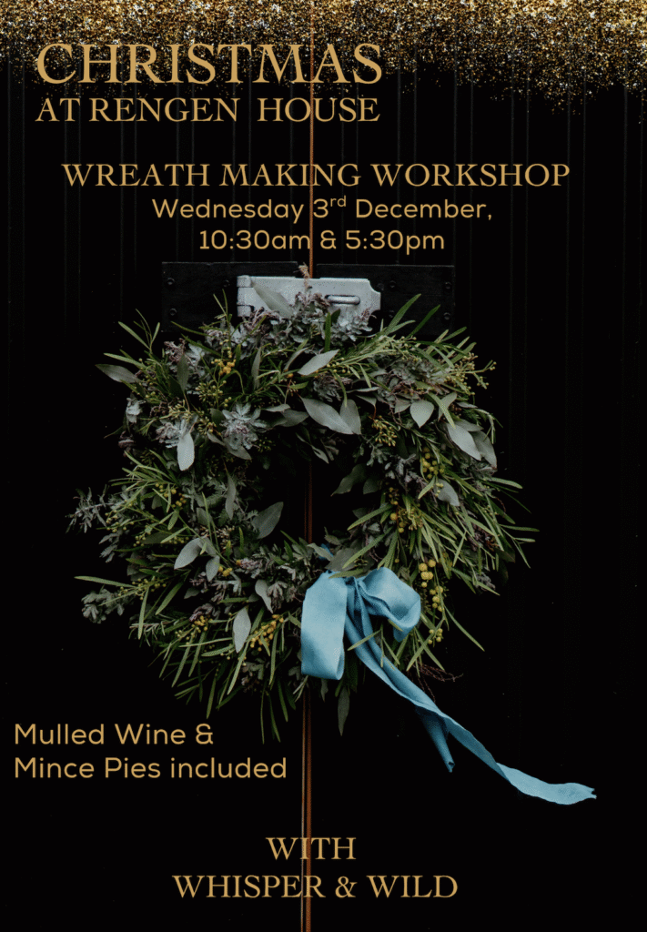 Wreath Making Workshop with Whisper and Wild