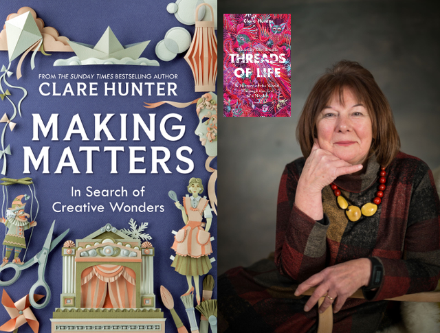 Crafting History and Origami Demo! Clare Hunter for Making Matters: In Search of Creative Wonders