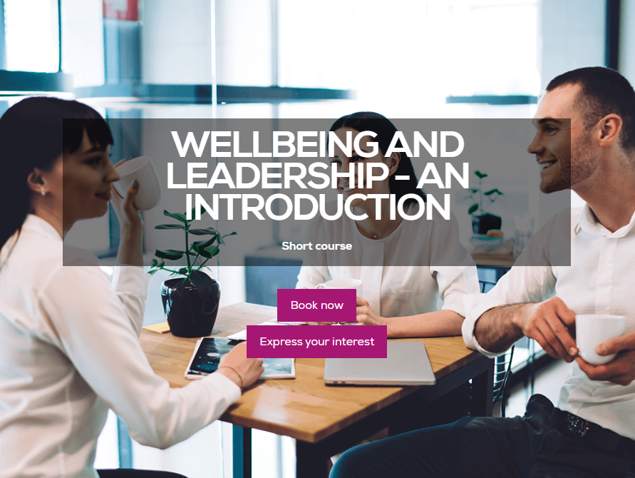 Wellbeing and Leadership - An Introduction