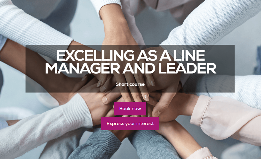 Excelling as a Line Manager and Leader
