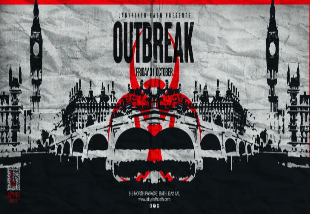 OUTBREAK  @ LABYRINTH – It’s not just the excitement being contained!