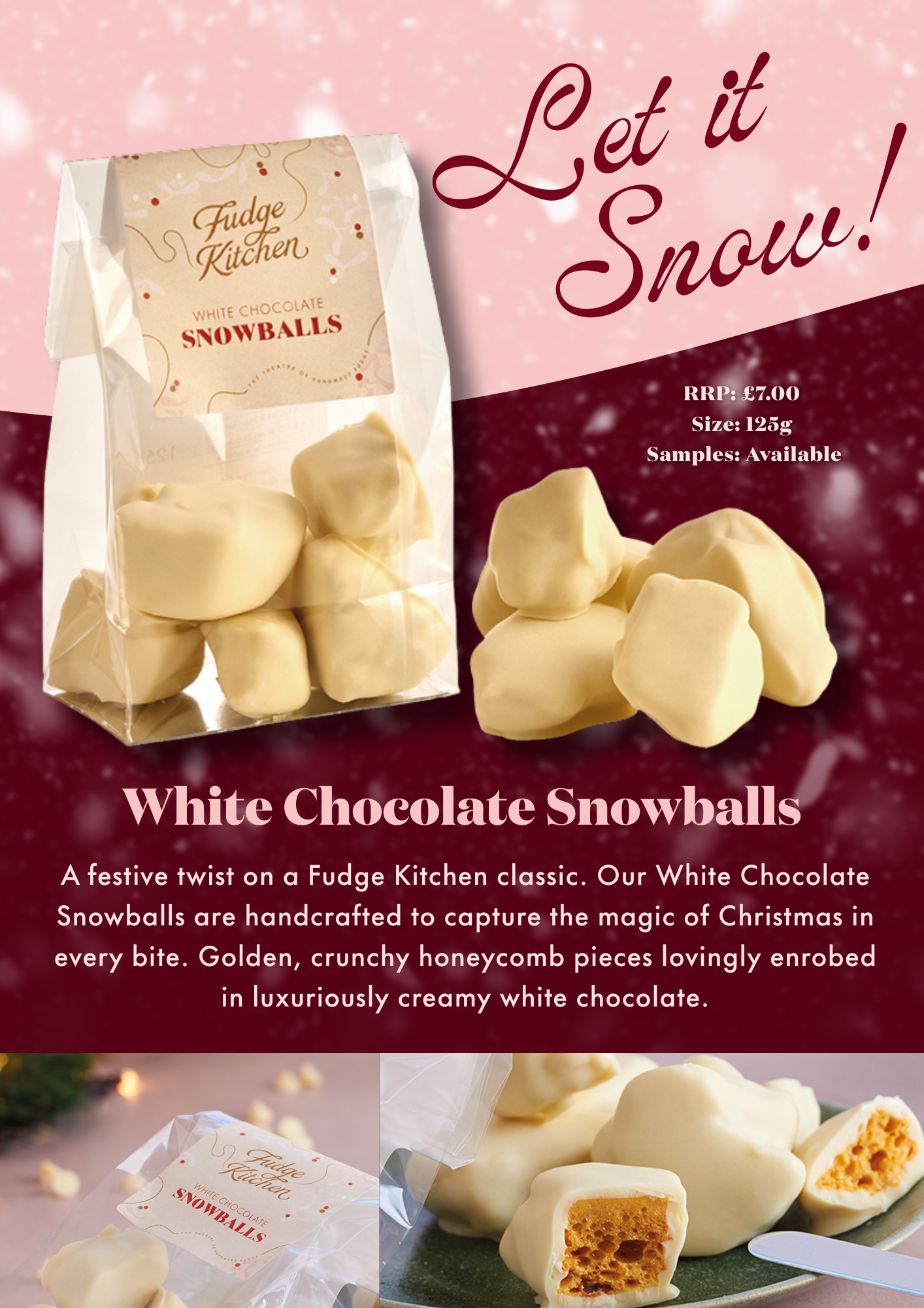 Fudge Kitchen snowballs 2025
