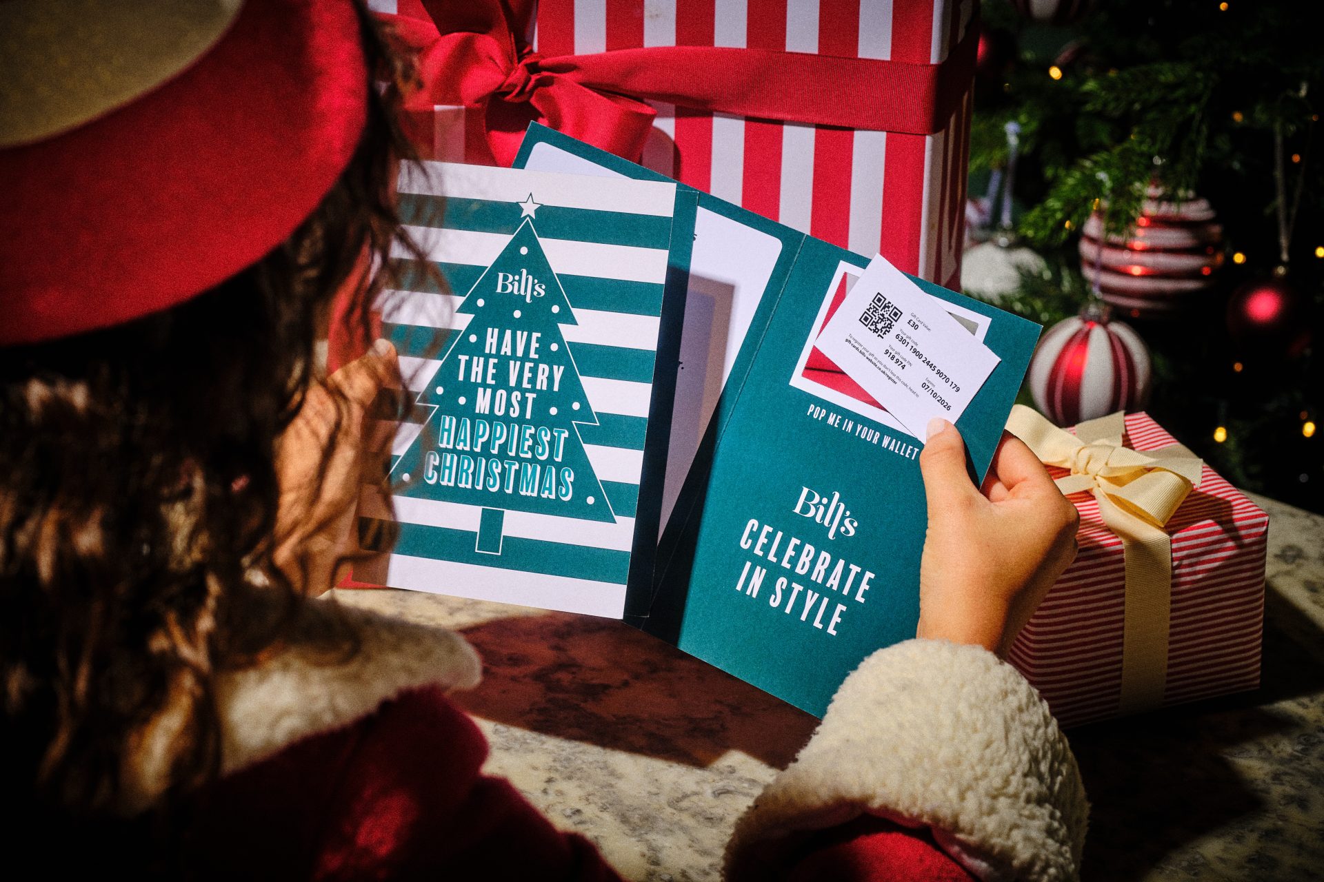 Bill's Christmas Gift card