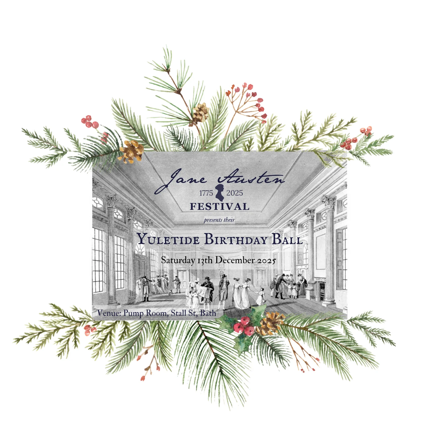 Yuletide Jane Austen Birthday Ball