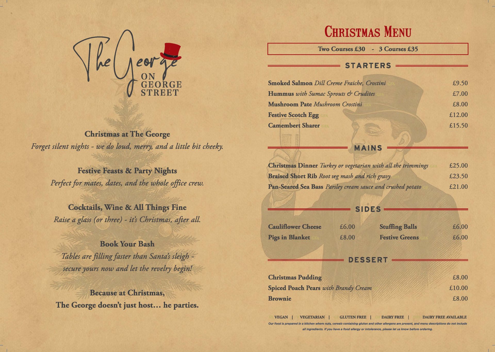 The George Bath Christmas