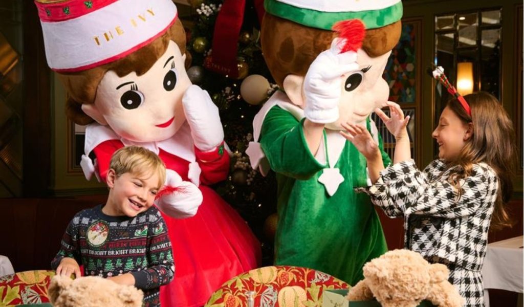 Breakfast with The Naughty Elves at The Ivy Bath