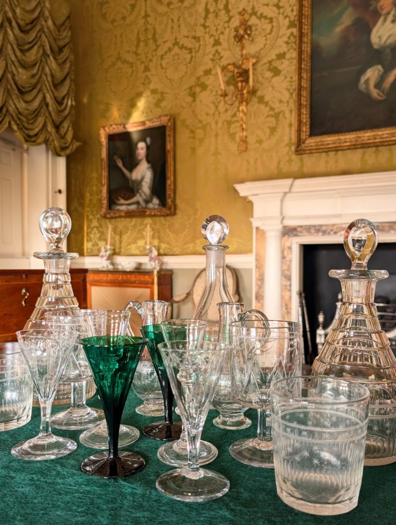 glass at No 1 Royal Crescent