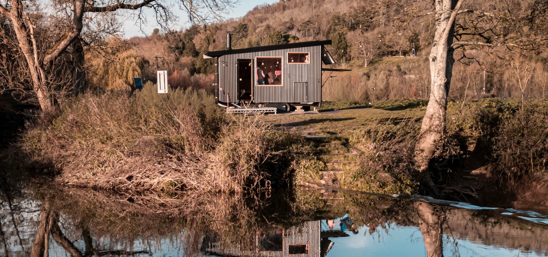 Jim Hughes at Warleigh Weir