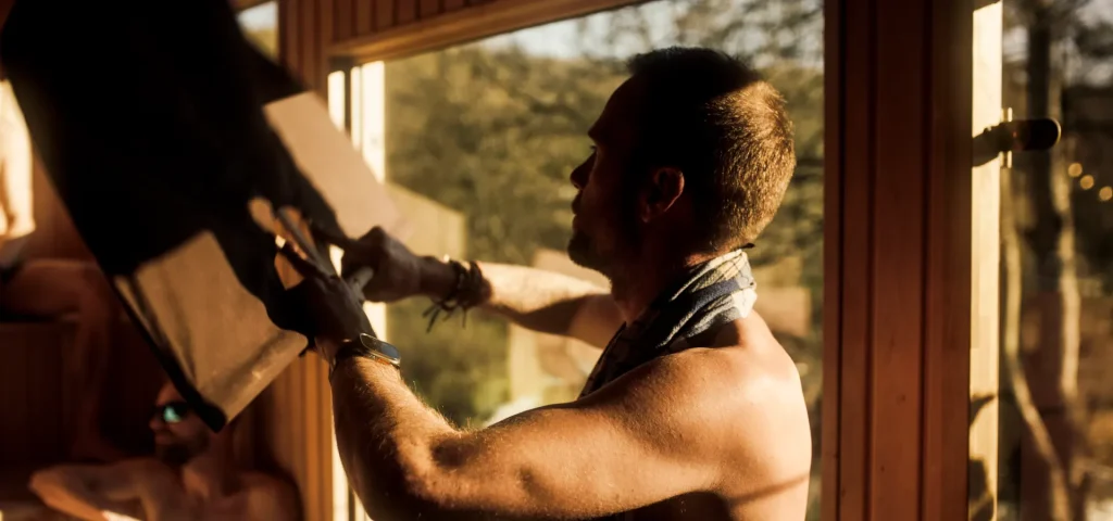 Sauna and Aufgus at Warleigh Weir