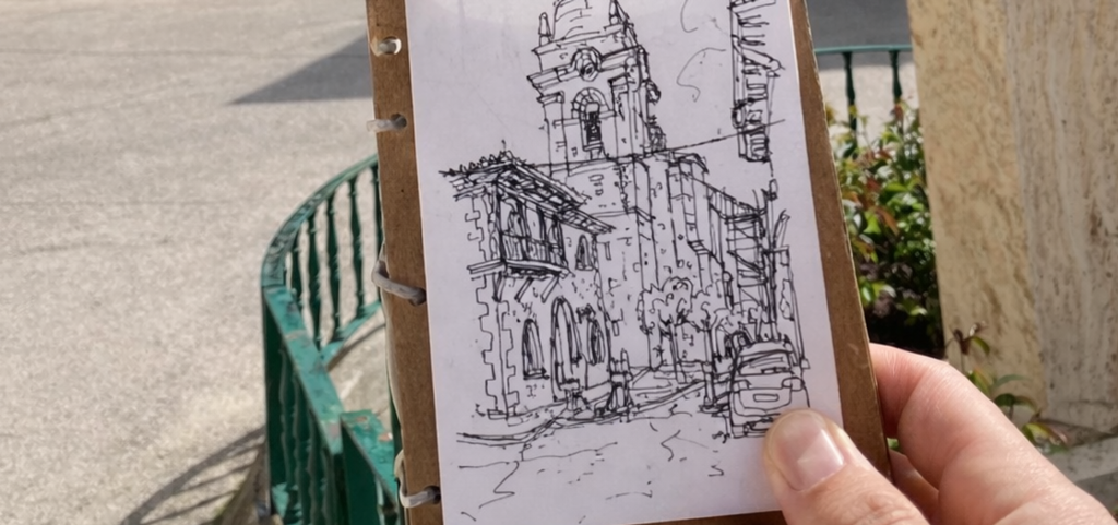 Stillness and Sketching at Bath Abbey