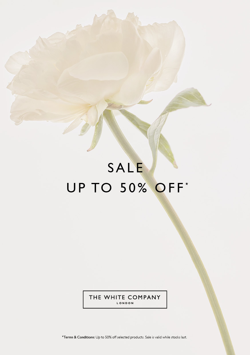 50% off at The White Company