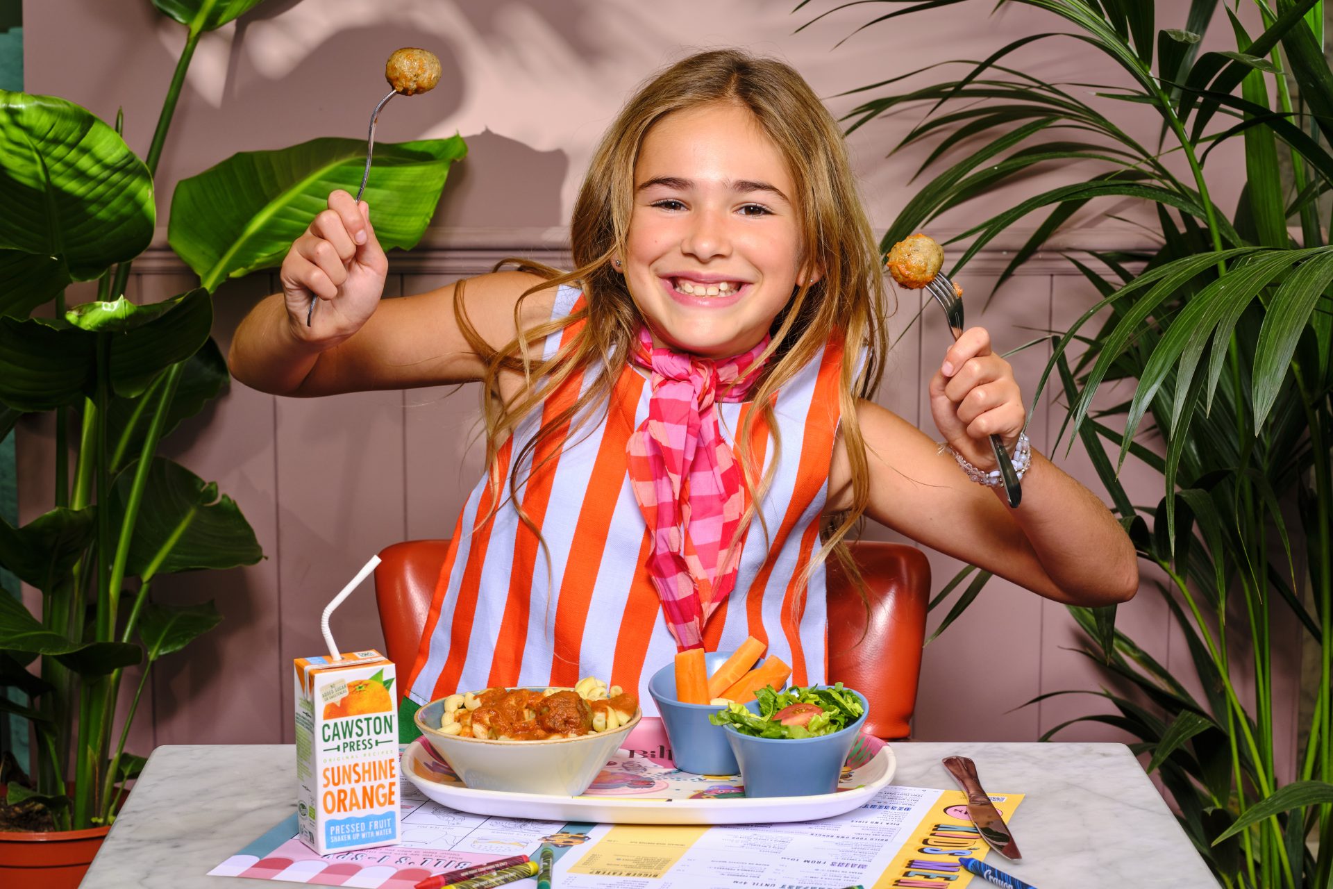 Bill's Kids Eat for Free